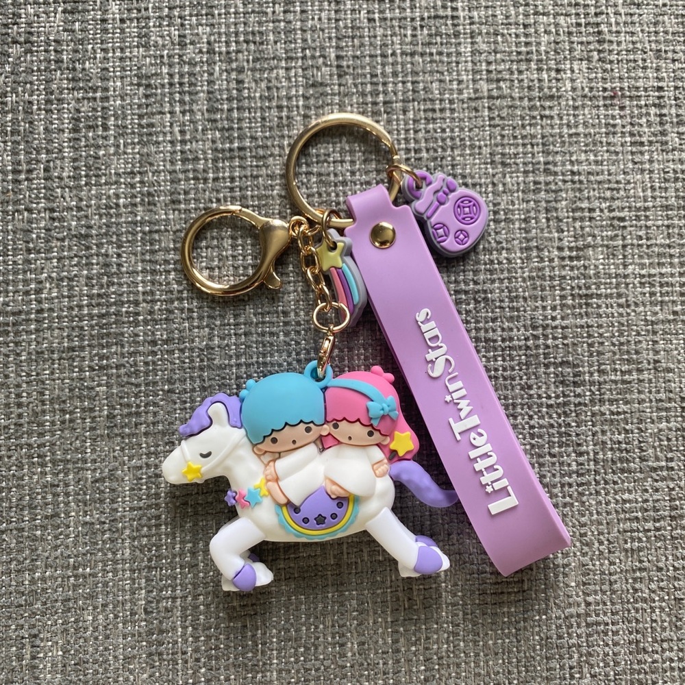 Little Twin Star keychain key ring